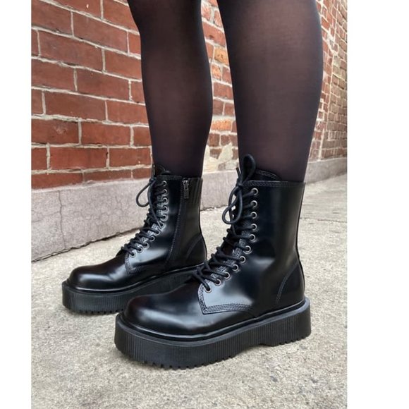 🎁Jeffrey Campbell Sopas Lugged Platform Boot - Picture 2 of 15